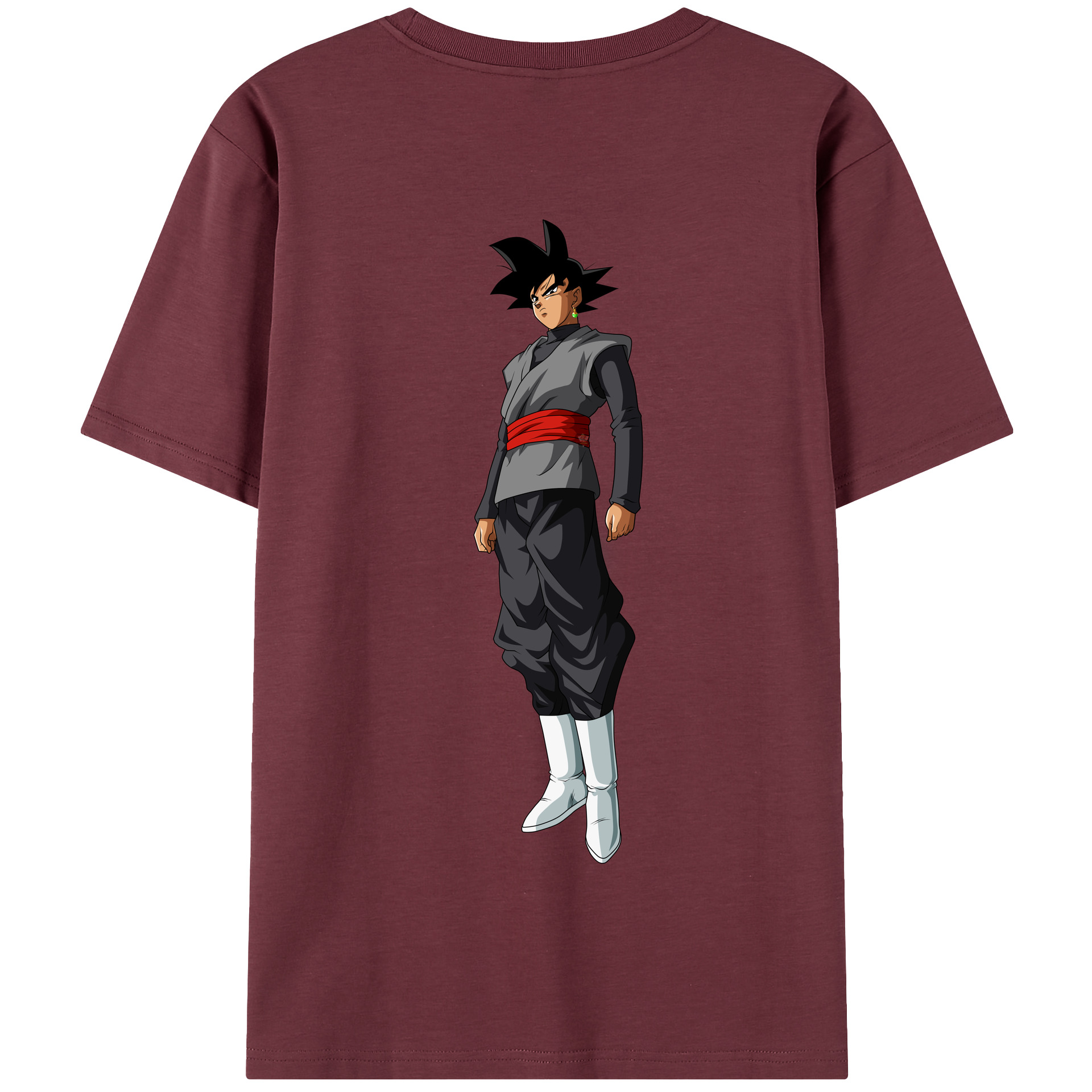 （画像用） ドラゴンボール ベジータ四世（Bejīta Yonsei）DRAGON BALL Vegeta IV 綿100％半袖Tシャツ（背面プリント）